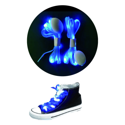 LED leuchtende Schürsenkel - Blau